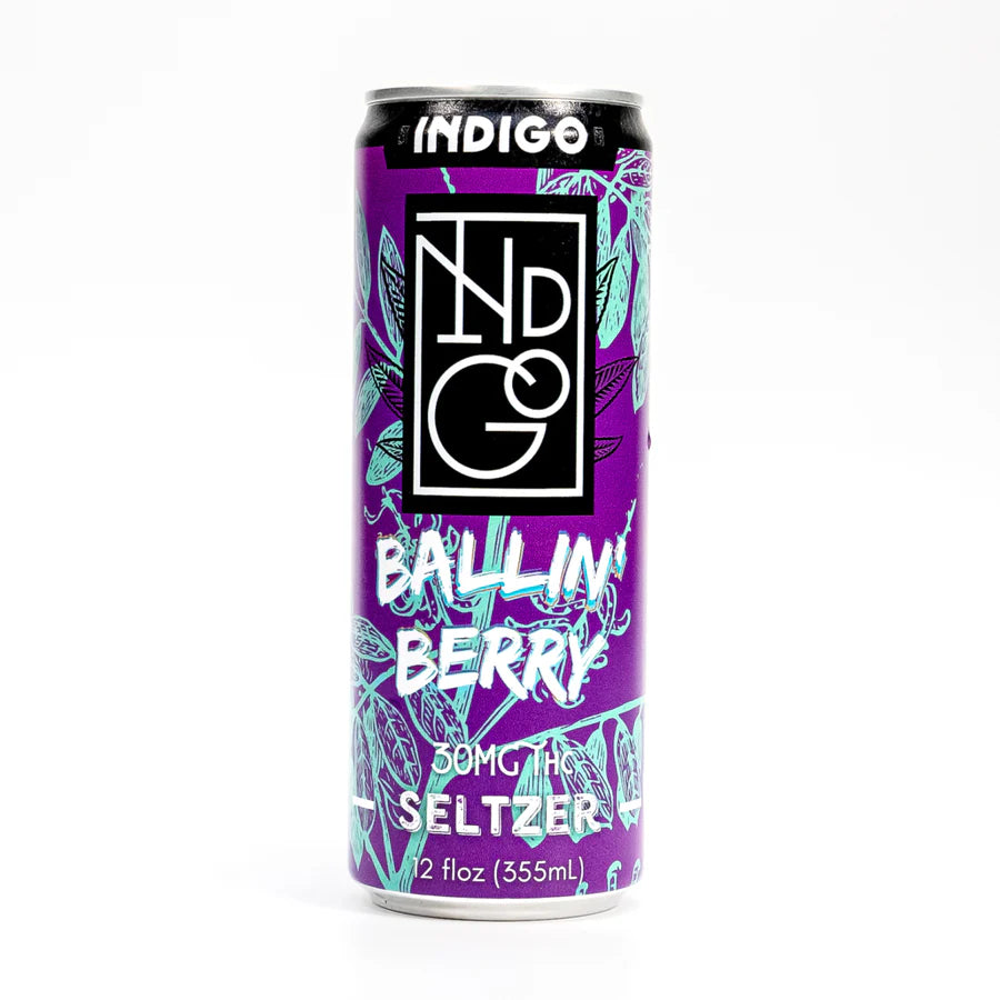Indigo Ballin Berry 30mg Delta 9 THC Drink