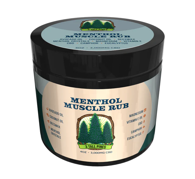 Menthol Muscle Rub - CBD Salve