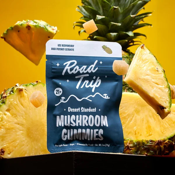 Road Trip Pineapple Magic Mushroom Gummies