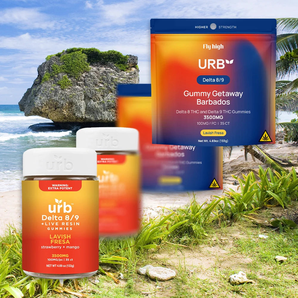 URB Delta 8/Delta 9 Live Resin Extra Potent Gummies 35ct