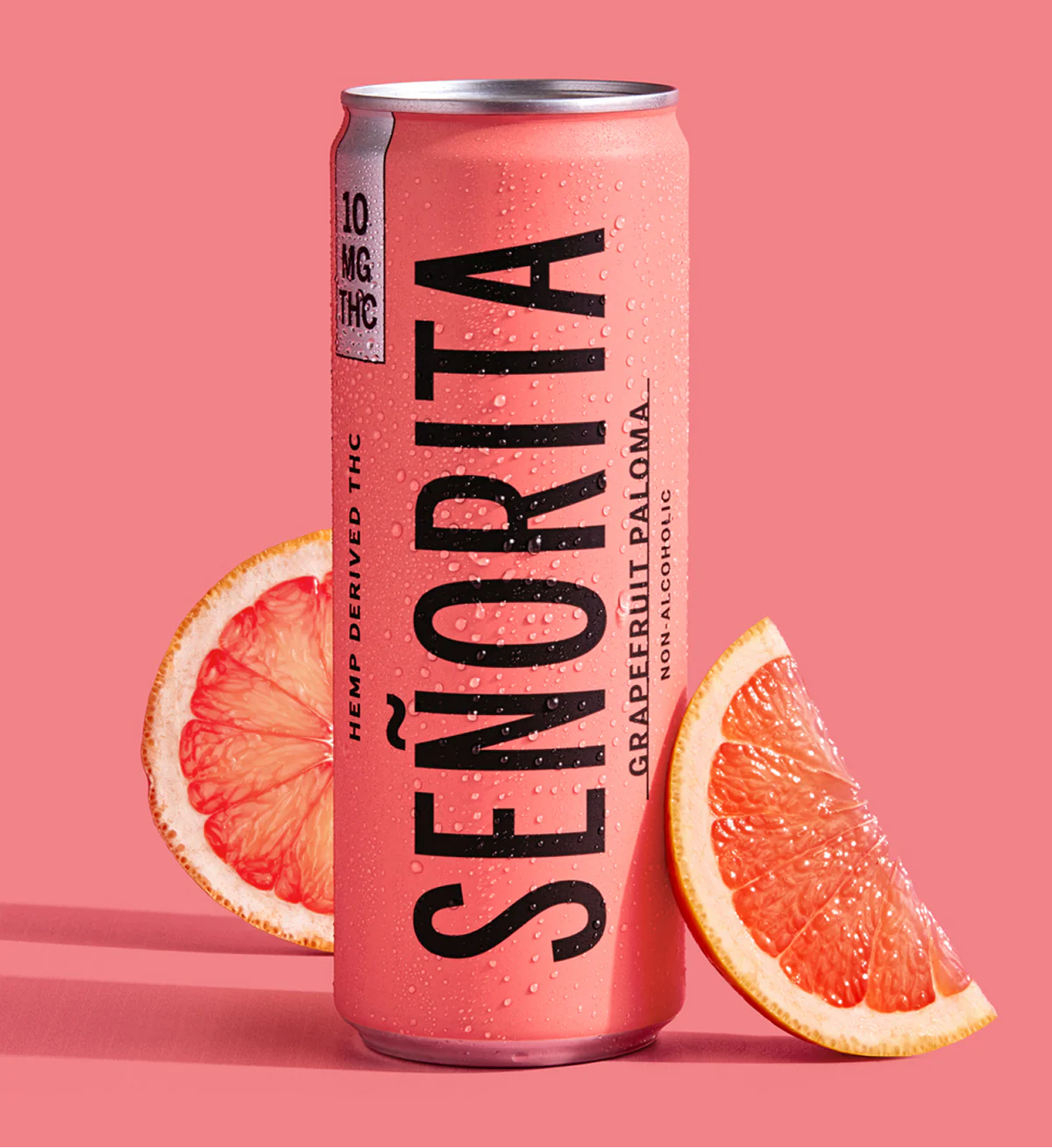 Senorita Grapefruit Paloma 10mg Delta 9 THC Seltzer Drink
