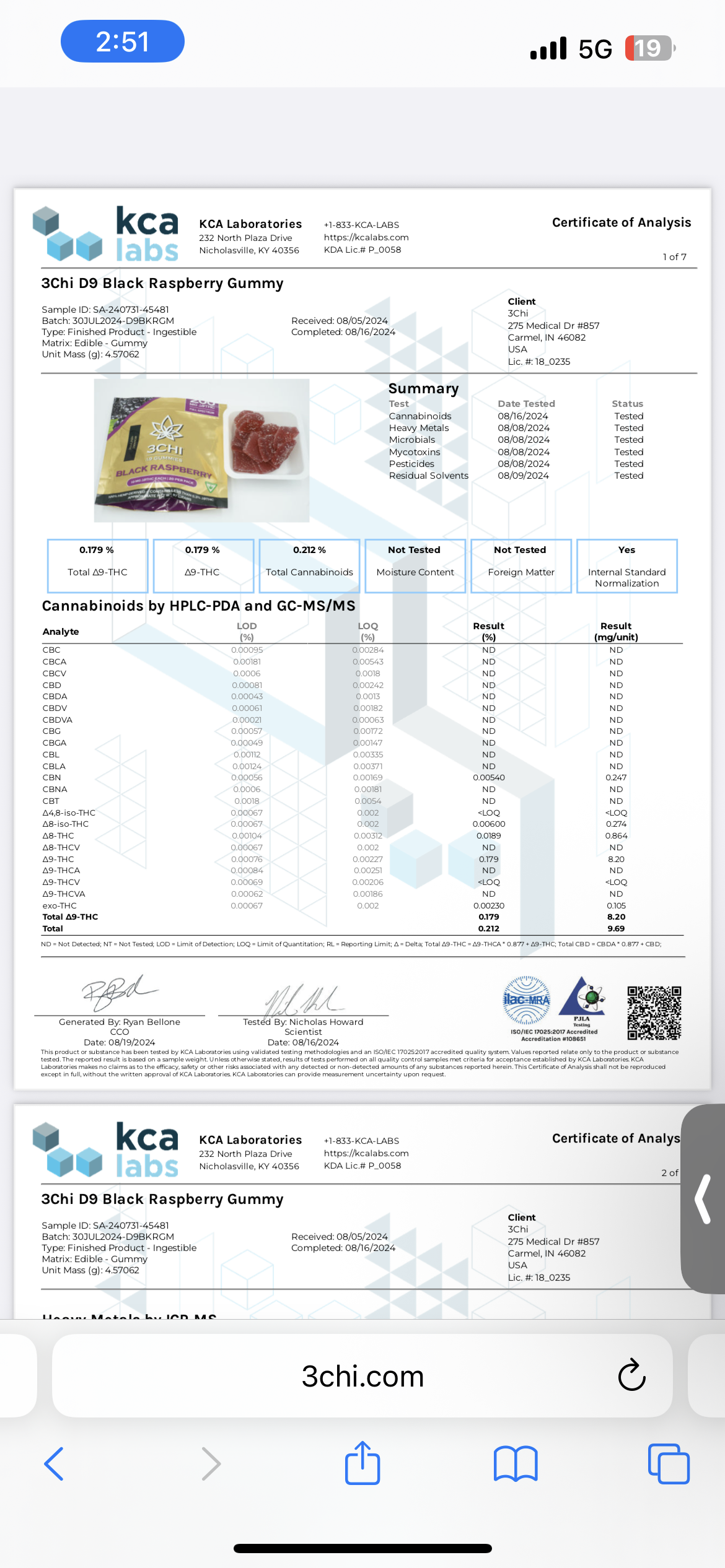 3Chi Delta 9 THC Gummies