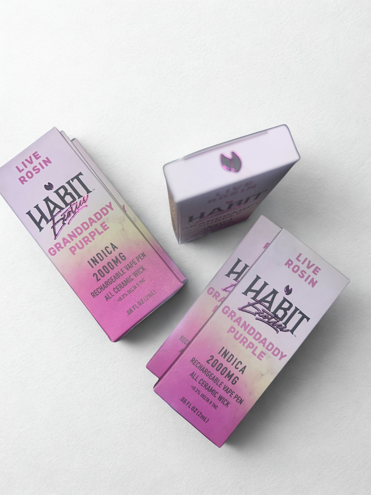 Habit 2G THCa Granddaddy Purple Disposable Vape