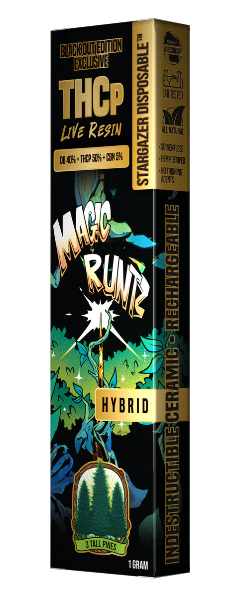 3 Tall Pines THCp Disposable Vape - Magic Runtz- Stargazer 1g (Hybrid)