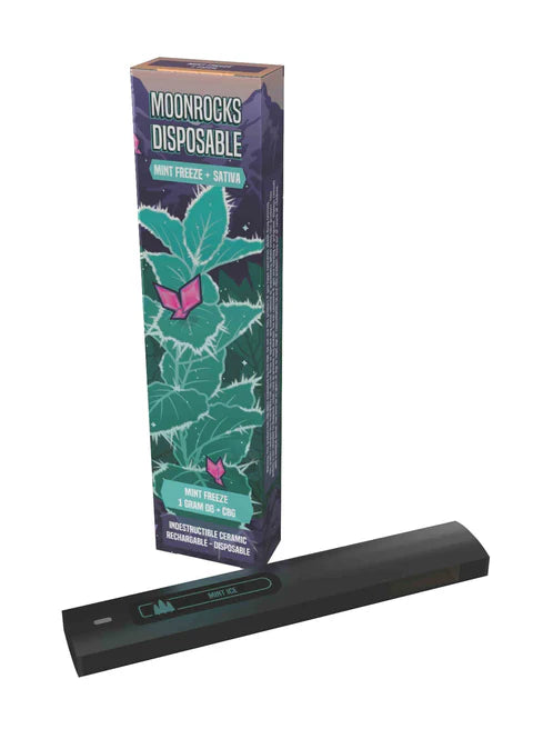 3 Tall Pines Mint Freeze Delta 8 Moonrock 1g Disposable Vape (Sativa)