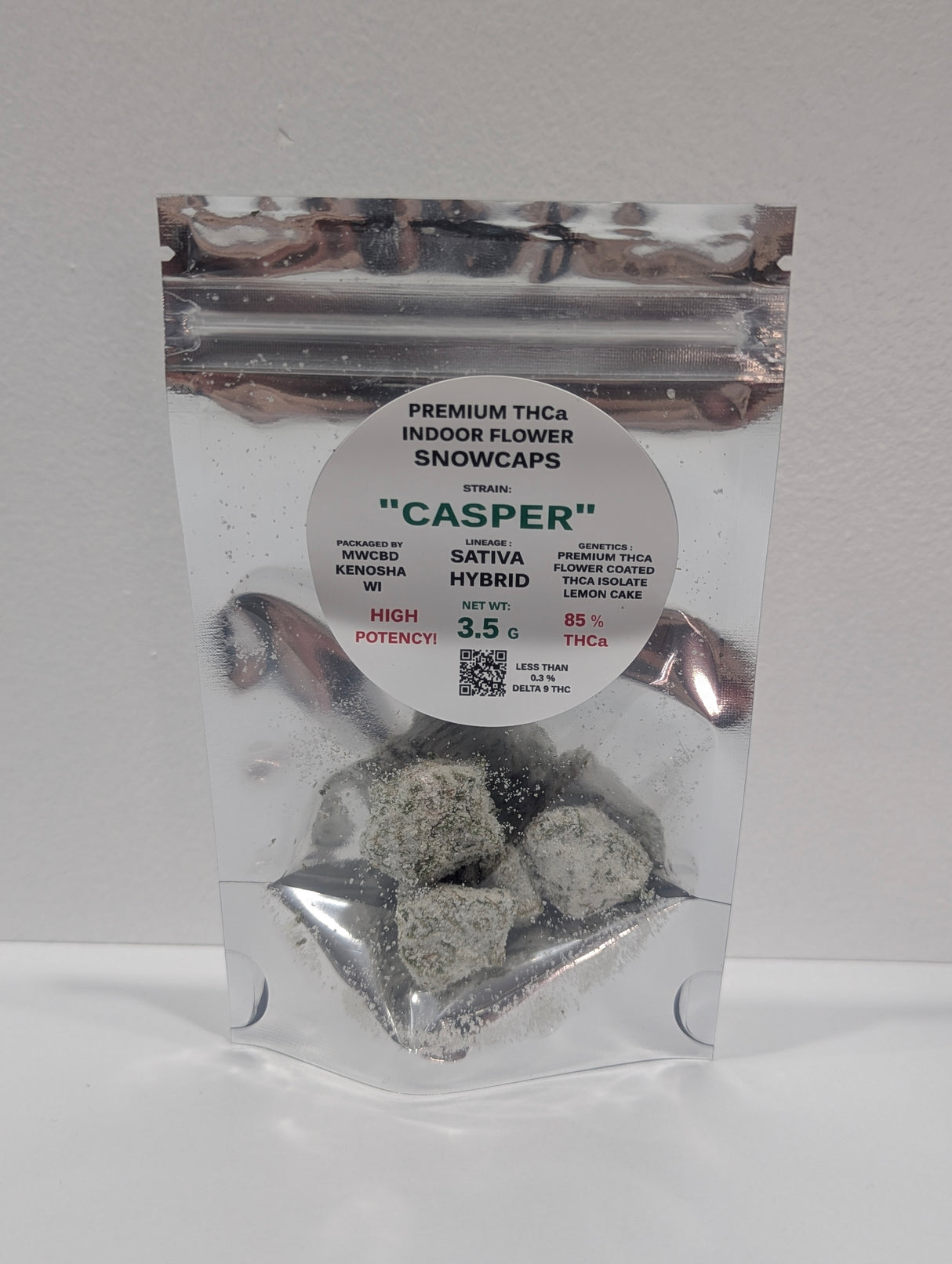 Casper Premium THCa Indoor Flower Snowcaps
