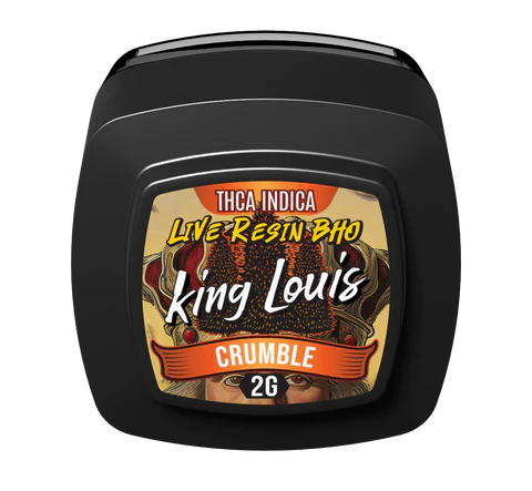3 Tall Pines King Louis THCa Live Resin BHO Crumble