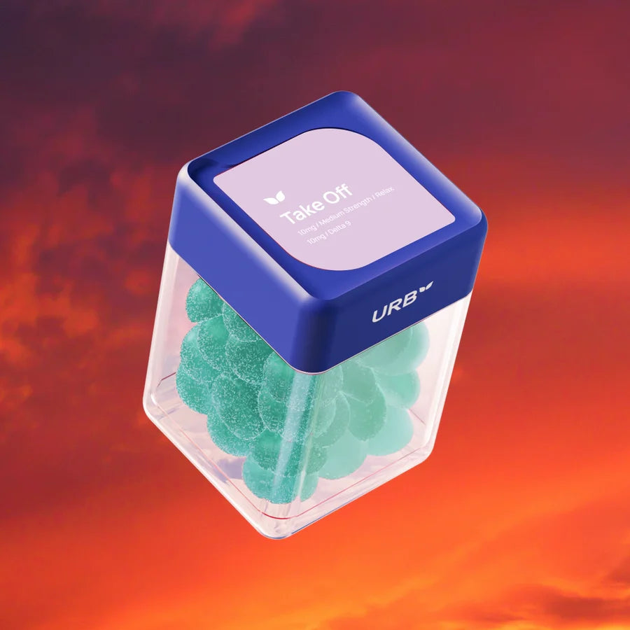 Urb Take off Skybites - Sour Blueberry - Indica 300mg