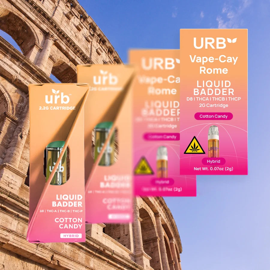 Urb Cotton Candy Liquid Badder Cartridge