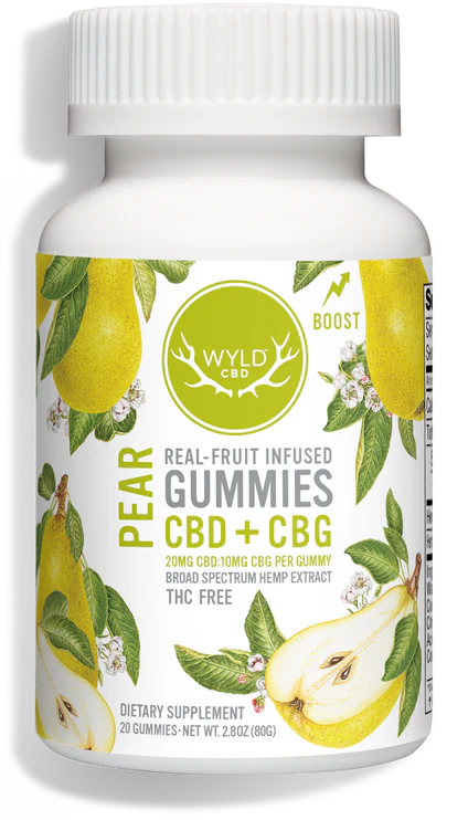 Wyld Pear CBD CBG Gummies