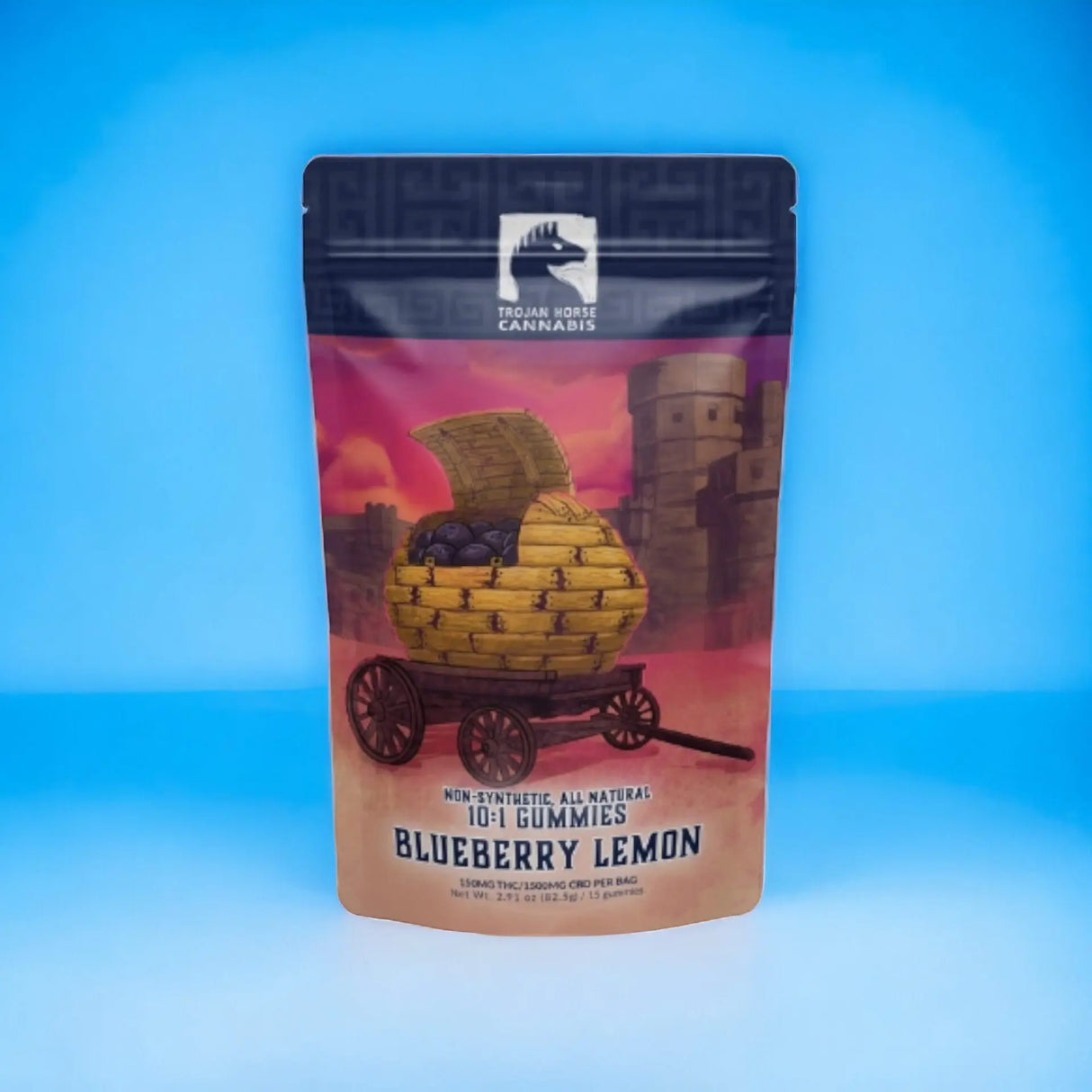 Trojan Horse Blueberry Lemon 10:1 Gummies