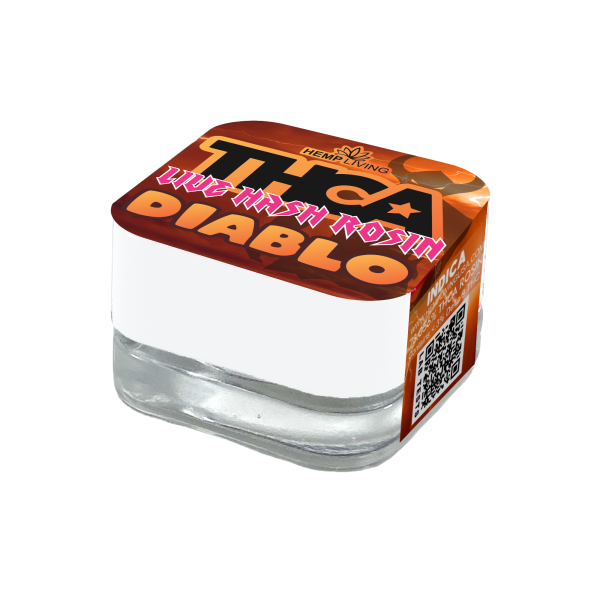 Hemp Living Diablo THCa Live Hash Rosin 1g