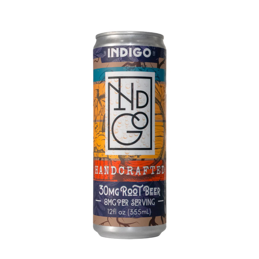 Indigo Root Beer 30mg Delta 9 THC Drink