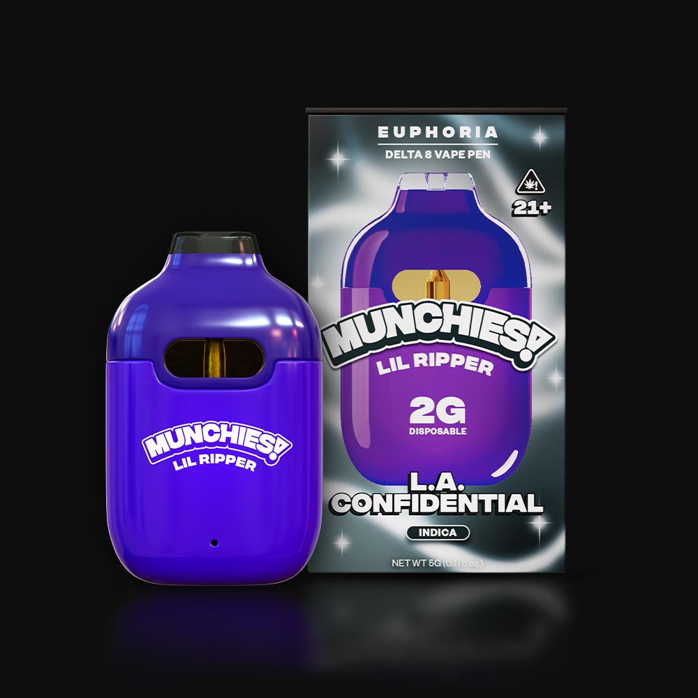 Munchies Lil Ripper LA Confidential 2g Liquid Diamond THCa Disposable Vape
