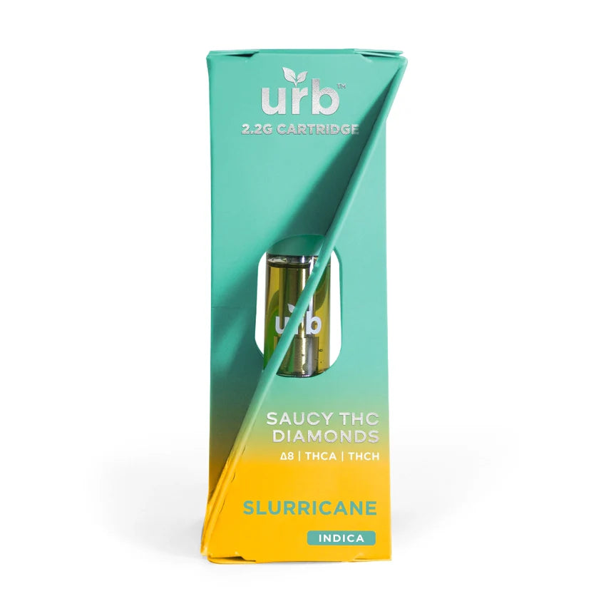 Urb Slurricane Saucy THC Diamonds Cartridge 2.2g