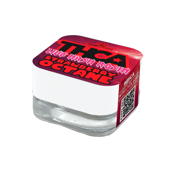 Hemp Living Strawberry Octane THCa Live Hash Rosin 1g