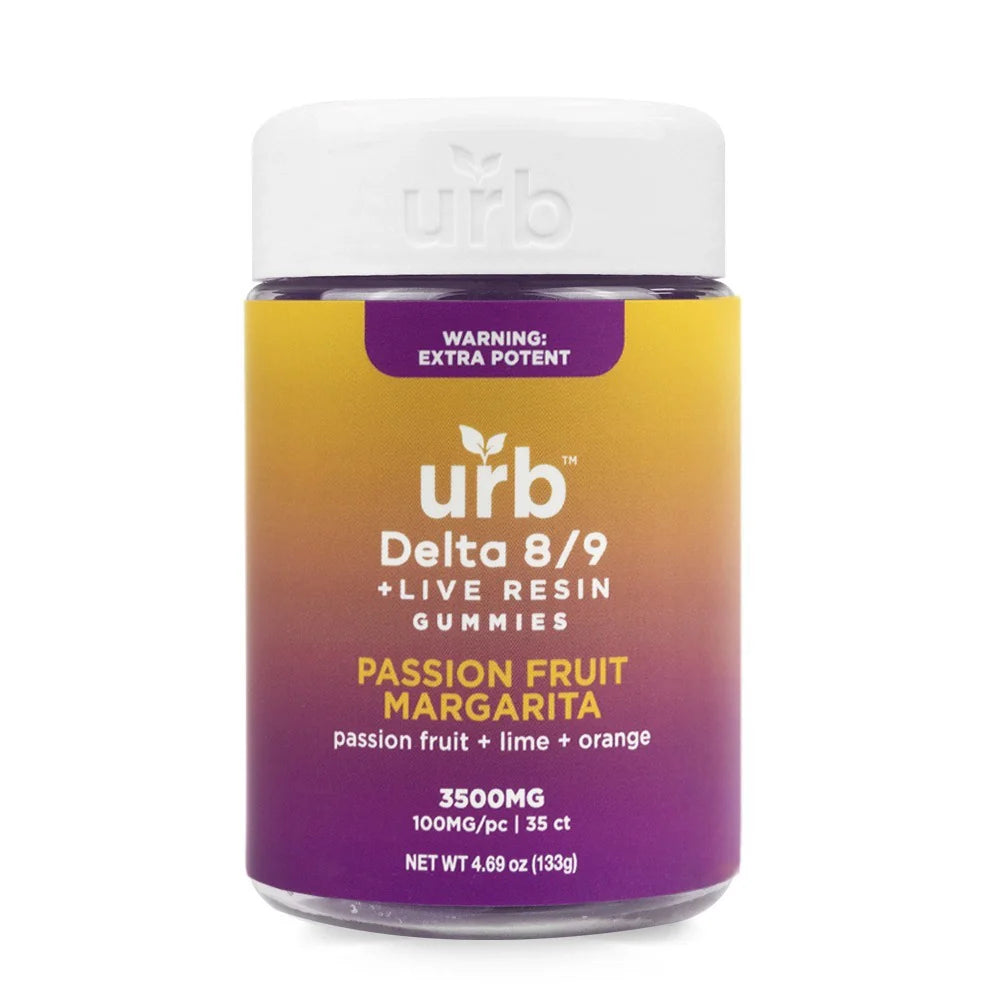 URB Delta 8/Delta 9 Live Resin Extra Potent Gummies 35ct