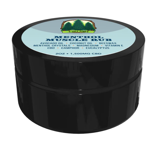 Menthol Muscle Rub - CBD Salve