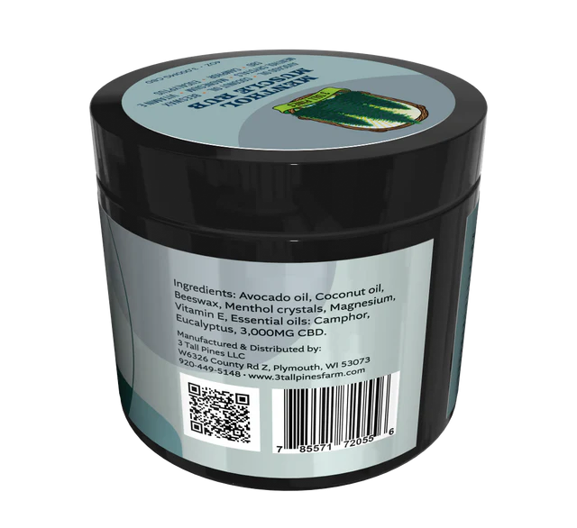 Menthol Muscle Rub - CBD Salve