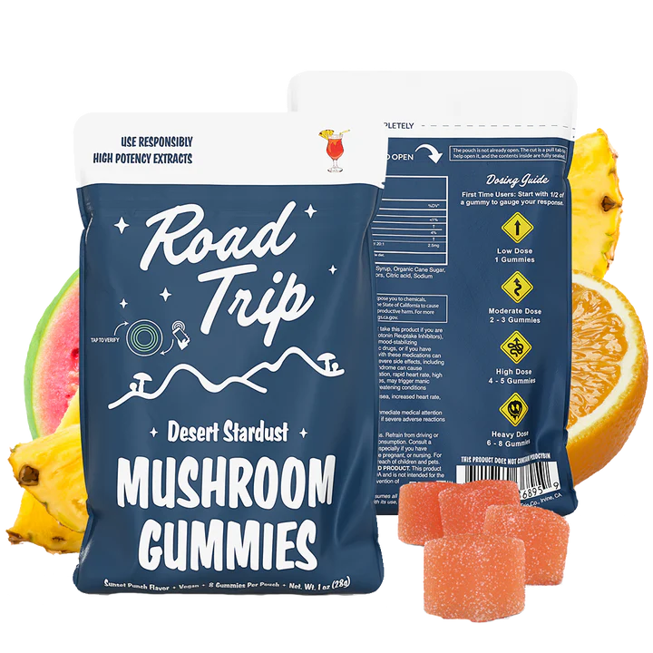 Road Trip Sunset Punch Magic Mushroom Gummies