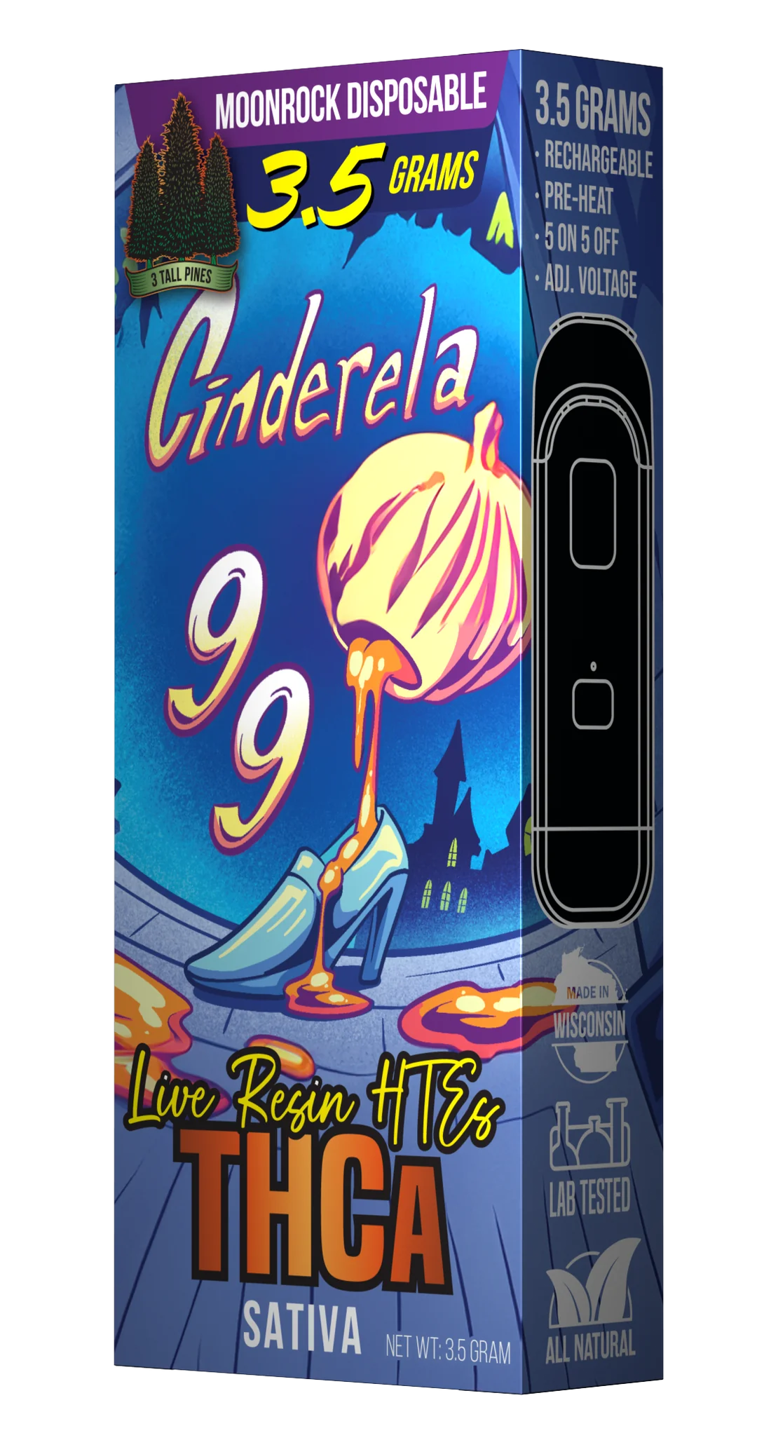 THCa Disposable Vape Cinderela 99 – Midwest Kenosha