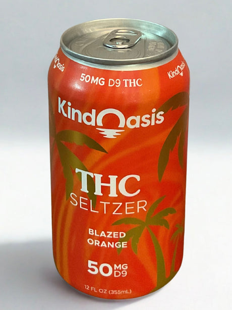 Kind Oasis Blood Orange 50mg Delta 9 THC Drink