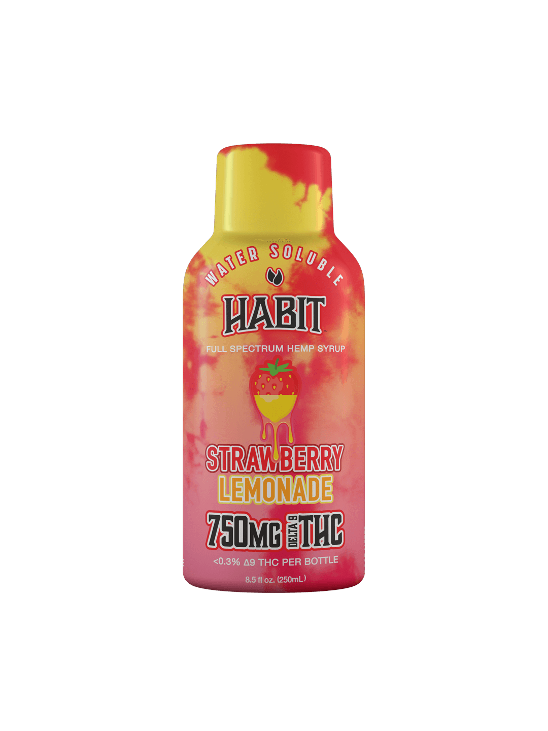 Habit Strawberry Lemonade Full Spectrum Hemp Syrup 750mg