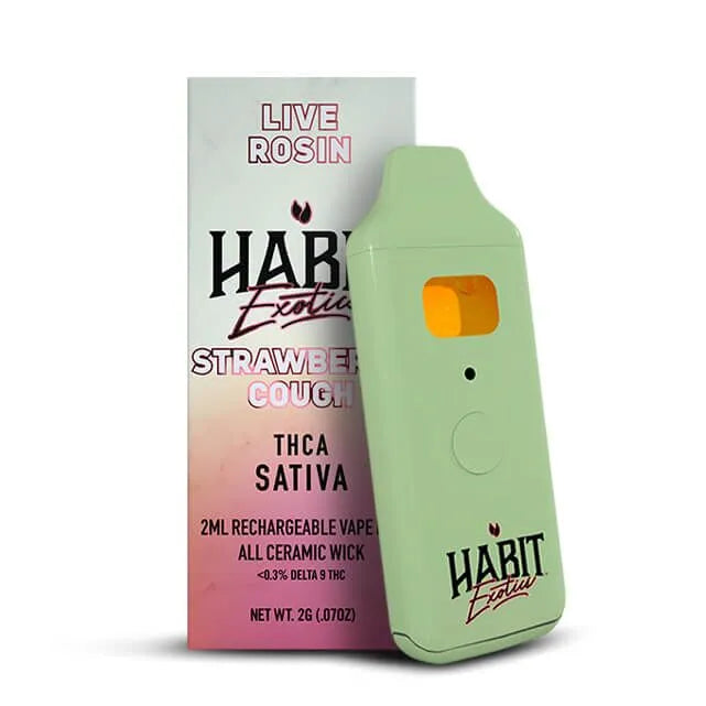 Habit 2G THCa Strawberry Cough Disposable Vape