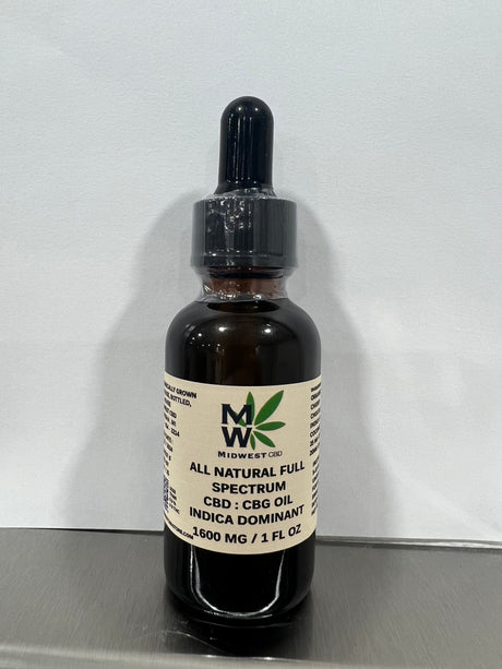 Midwest CBD Oil Bottle