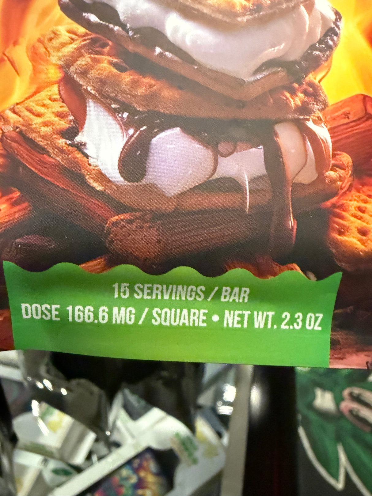 3 Tall Pines Smores Delta 8 Chocolate Bar