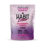 Habit Delta 9 THC Live Rosin Gummy – Kushberry Punch – Hybrid