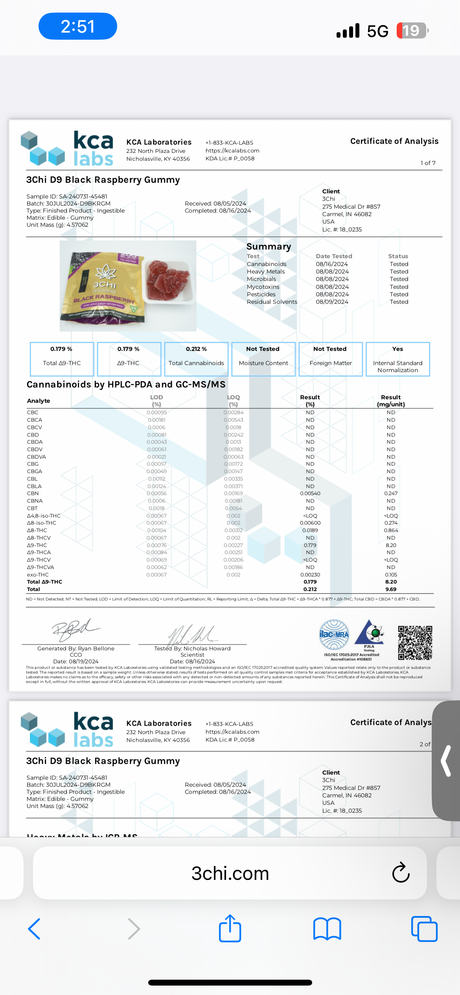 3Chi Delta 9 THC Gummies