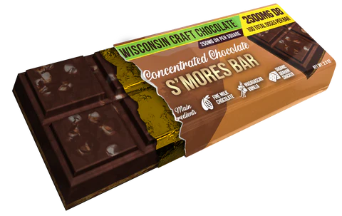 3 Tall Pines Smores Delta 8 Chocolate Bar