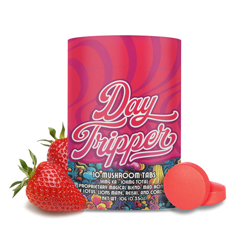 Day Tripper Strawberry Safari Mushroom Tabs 10pk