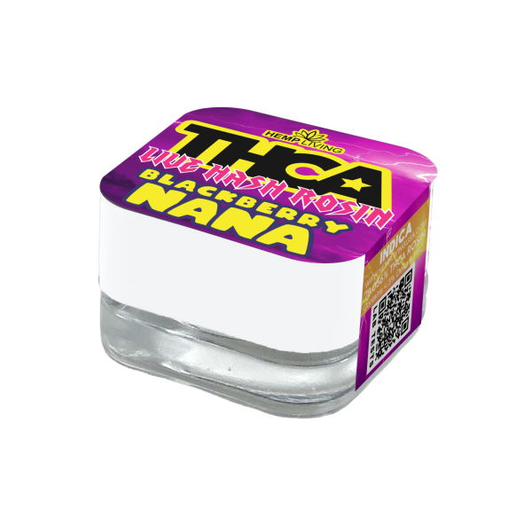 Hemp Living Blackberry Nana THCa Live Hash Rosin 1g