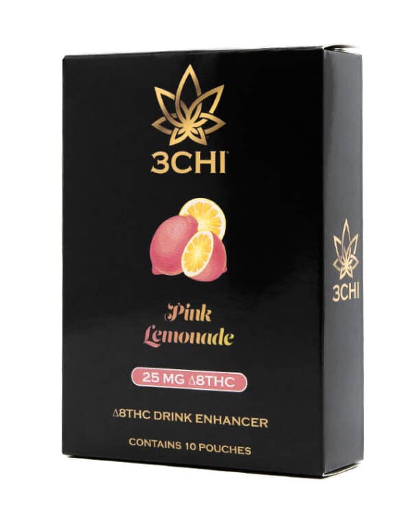 3Chi Pink Lemonade Delta 8 10mg Drink Mix