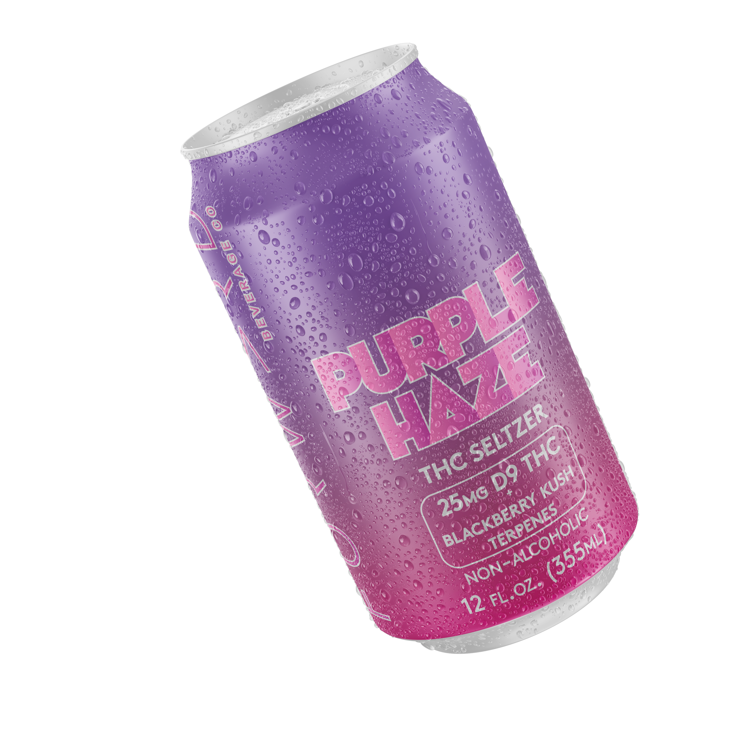 Forward Beverages Purple Haze 25mg Delta 9 THC Seltzer Drink