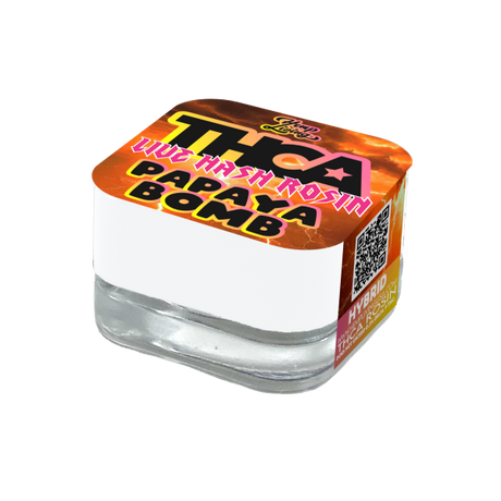 Hemp Living Papaya Bomb THCa Live Hash Rosin 1g