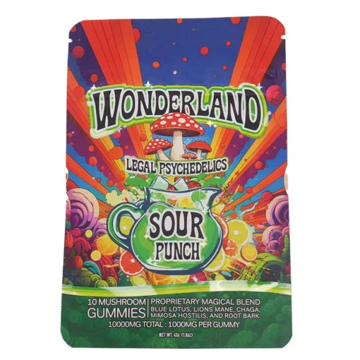 Wonderland Legal Psychedelics Mushroom Gummies