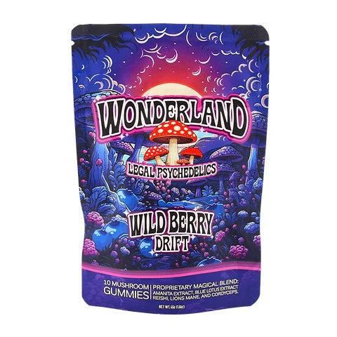 Wonderland Legal Psychedelics Mushroom Gummies